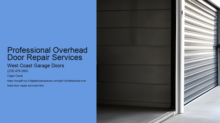 Professional Overhead Door Repair Services